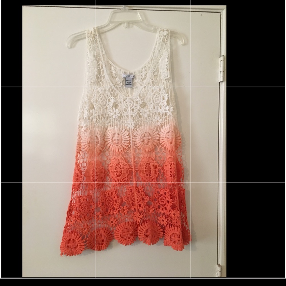 ‼️SOLD‼️SUPER CUTE CROCHETED TANK TOP